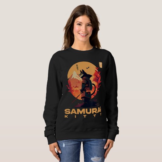 Feline Wonders The Rise of Samurai Kitty Sweatshirt (Vorne ganz)
