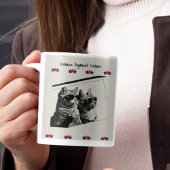 Felines gegen Felonen. Sterns. Meme Kaffeetasse