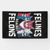 Felines gegen Felsen Banner (Horizontal)