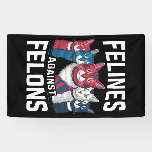 Felines gegen Felsen Banner (Horizontal)