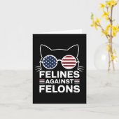 Felines gegen Felsen Karte (Gelbe Blume)