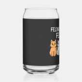 Felines gegen Felsen Trump Harris Election Cat Dosenglas (Rechts)