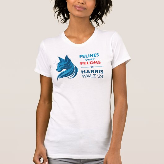 Felines over Felons Harris 24 T - Shirt (Vorderseite)