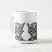 Felines Trio Kaffeetasse (Vorderseite Links)