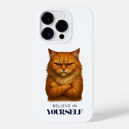 Felines Vertrauen Case-Mate iPhone Hülle (Rückseite)