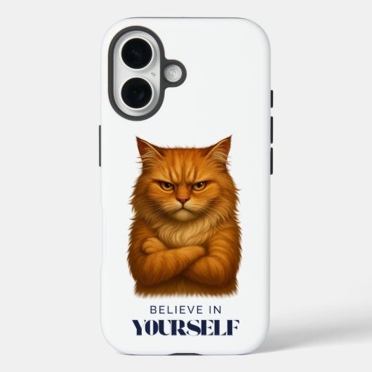 Felines Vertrauen Case-Mate iPhone Hülle (Rückseite)