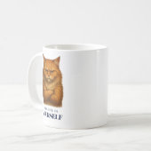 Felines Vertrauen Kaffeetasse (Vorderseite Links)