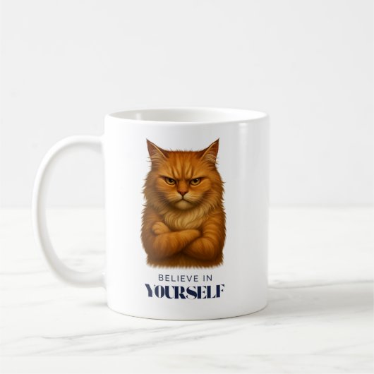Felines Vertrauen Kaffeetasse (Links)
