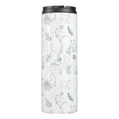 Felinetrovert für Katzenliebhaber weiße Farbe auf Thermosbecher (Rückseite)