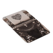 Felini Cat Typing Valentine's Heart - Magnet (Rechte Seite)