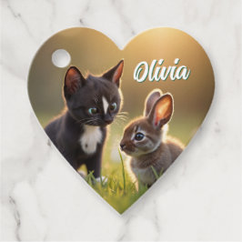 Felini & Fluffy: Eine Ostergeschichte von zwei Fre Geschenkanhänger