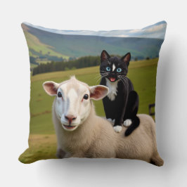 Felinis Irish Ride - Ein Abenteuer der Schafe Kissen