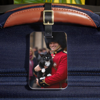 Felinis Londoner Abenteuer - Von der Tradition bew Gepäckanhänger