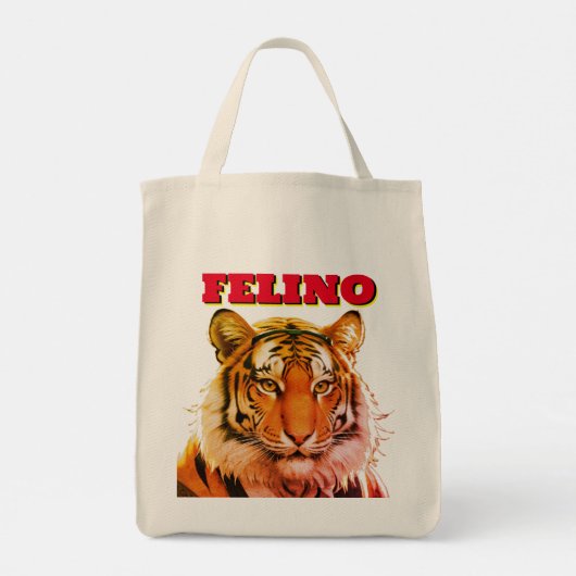 FELINO, TIGER TRAGETASCHE (Rückseite)