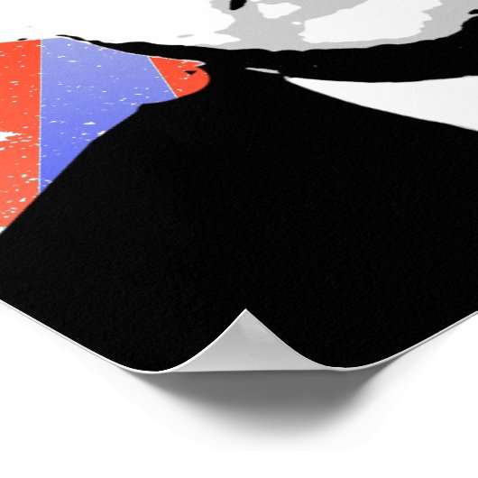 Felipe Calderon Poster (Ecke)