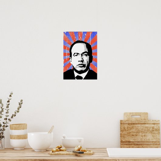 Felipe Calderon Poster (Küche)