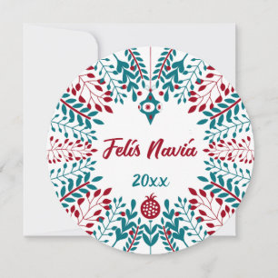 Felís Naviá Extremaduran Weihnachtsgrüßen Feiertagskarte