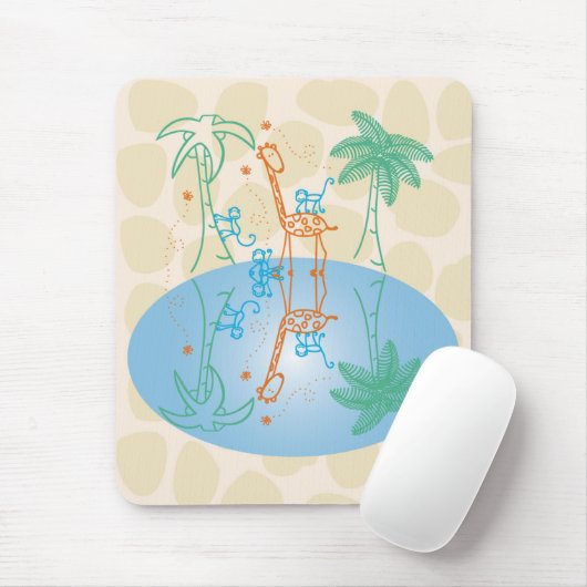 Felittle Leute-Safari Mousepad (Mit Mouse)