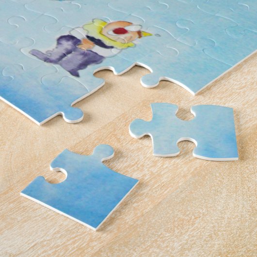 Felix Adler Clown Puzzle (Seite)