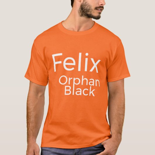Felix aus der Fernsehshow Orphan Black einfachen T T-Shirt (Vorderseite)
