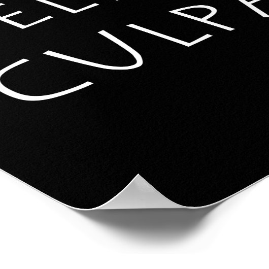 Felix culpa poster (Ecke)