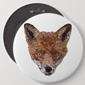 Felix der Fox Button (Vorne & Hinten)