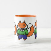 Felix der Fuchs Tasse (Zentrum)