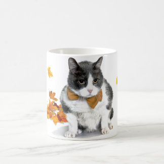 Felix: der Kitty auf einer themed Tasse Novembers