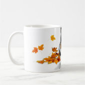 Felix: der Kitty auf einer themed Tasse Novembers (Links)