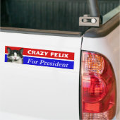 Felix die Katze für Präsidenten Autoaufkleber (Auf Lkw)