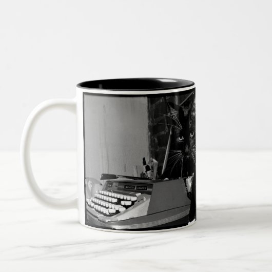 Felix die Katze Zweifarbige Tasse (Links)