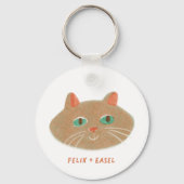 Felix + Easel Schlüsselanhänger (Vorderseite)
