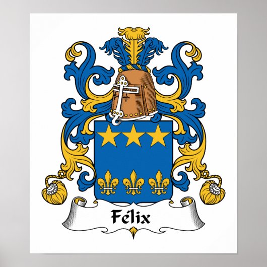 Felix Familienwappen Poster (Vorne)