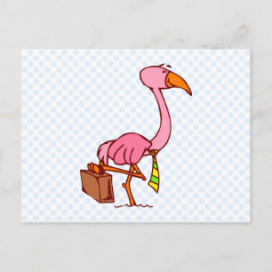 Felix Flamingo Postkarte