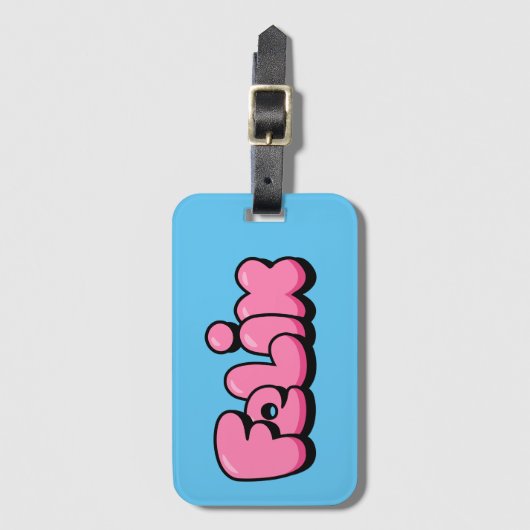 Felix Gepäckanhänger (Vorderseite Vertikal)