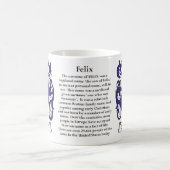 Felix, Geschichte, Bedeutung und das Wappen Kaffeetasse (Mittel)
