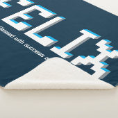 Felix-Jungs-Name und Bedeutung Pixel-Text-Gamer Sherpadecke (3/4)