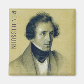 Felix Mendelssohn (1834) Magnet (Vorne)