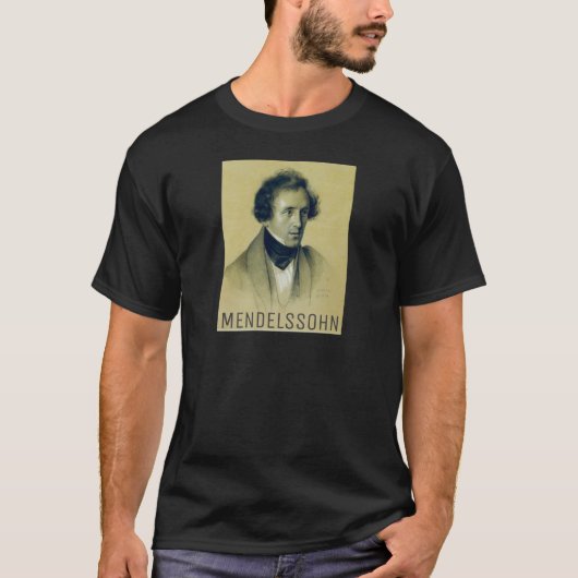 Felix Mendelssohn (1834) T-Shirt (Vorderseite)