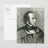 Felix Mendelssohn 2 Postkarte (Vorne/Hinten)