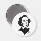 Felix Mendelssohn Bartholdy Magnet (Vorderseite/Rückseite)