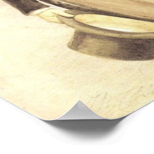 Felix Mendelssohn-Bartholdy Poster (Ecke)