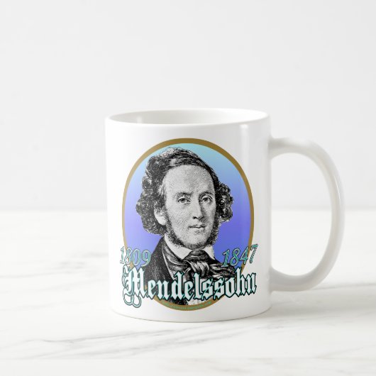 Felix Mendelssohn Kaffeetasse (Rechts)