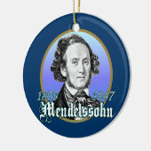 Felix Mendelssohn Keramikornament (Links)