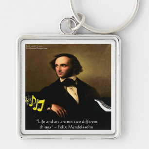 Felix Mendelssohn Life ist Kunsttitelgeschenke & C Schlüsselanhänger