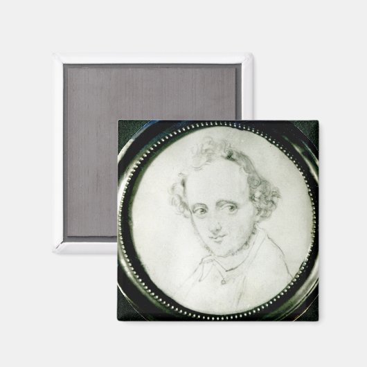 Felix Mendelssohn Magnet (Vorderseite/Rückseite)