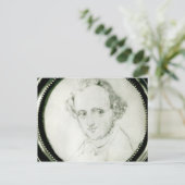 Felix Mendelssohn Postkarte (Stehend Vorderseite)