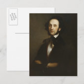 Felix Mendelssohn Postkarte (Vorne/Hinten)