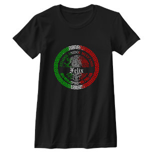 Felix Nachname México Emblem Shirt