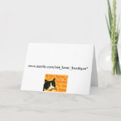 Felix Navidad Feiertagskarte (Rückseite)